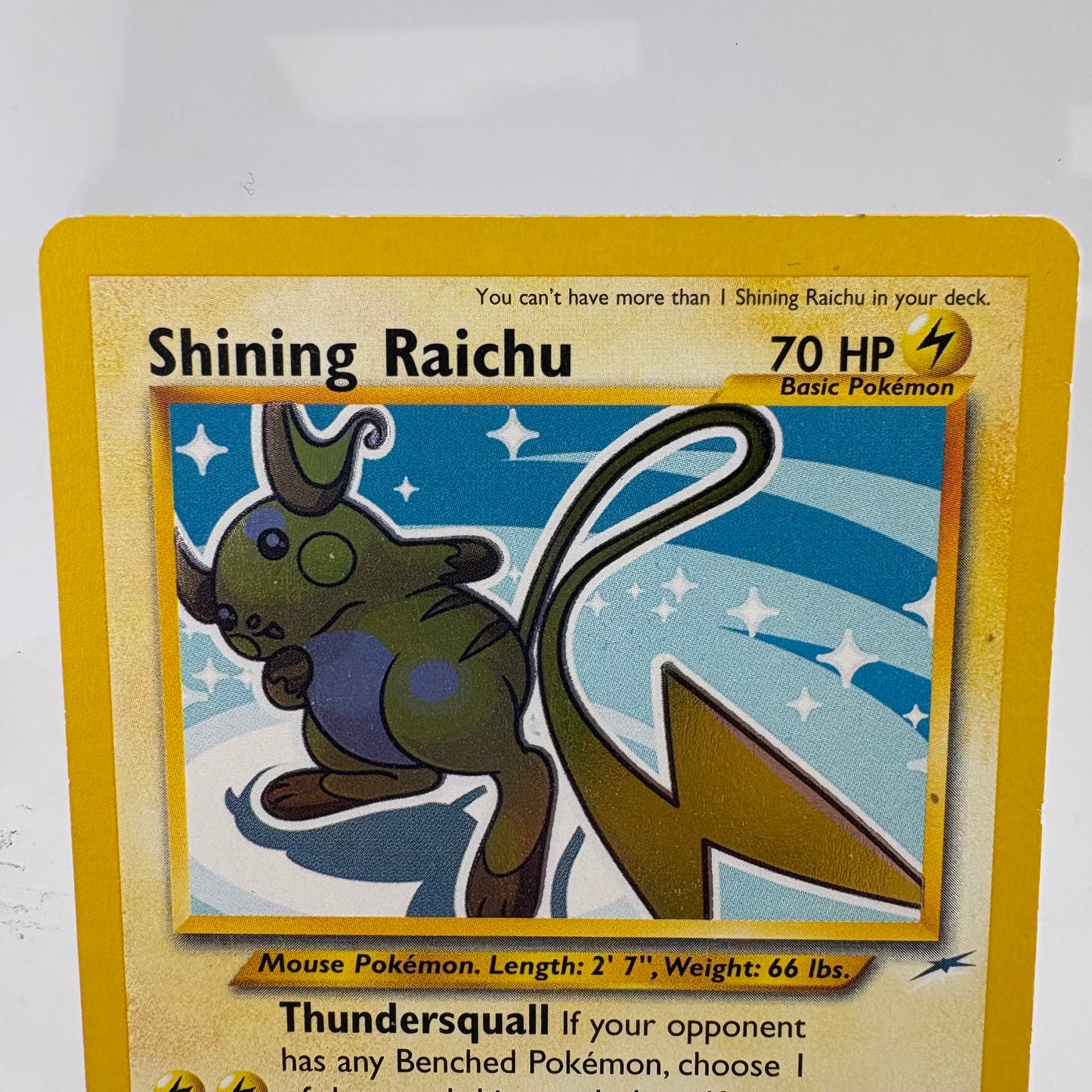 Pokémon TCG Neo Destiny Shining Raichu #111 Holo English MP