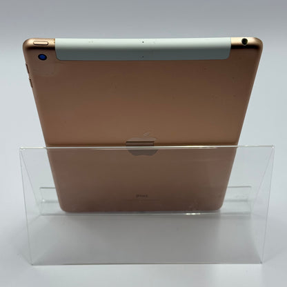 Unlocked Apple iPad 6th Gen 32GB 16.3.1 Gold A1954