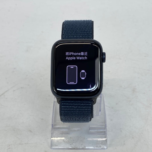 Factory Unlocked Apple Watch SE 2nd Gen 44MM Midnight Aluminum MRHA3LL/A