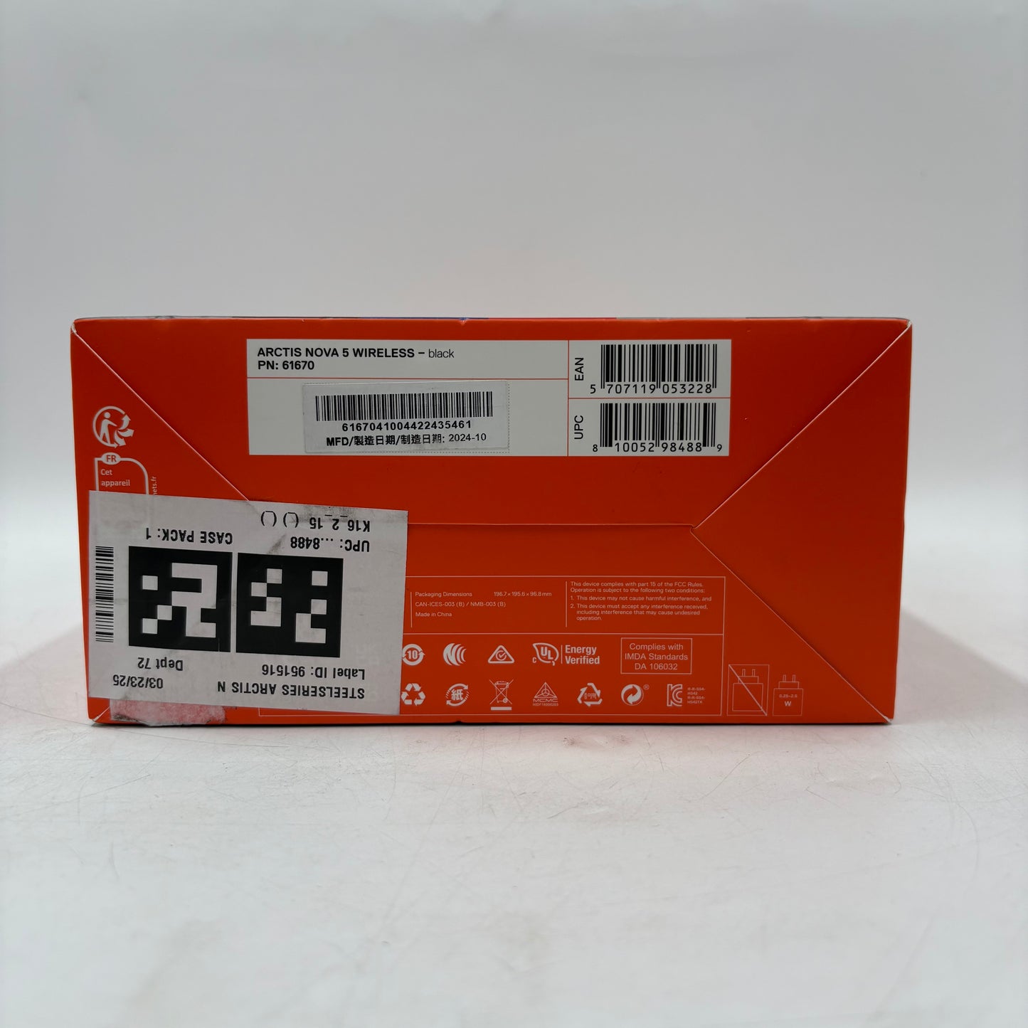 New Steelseries Arctis Nova 5 Wireless Gaming Headset Black 61670