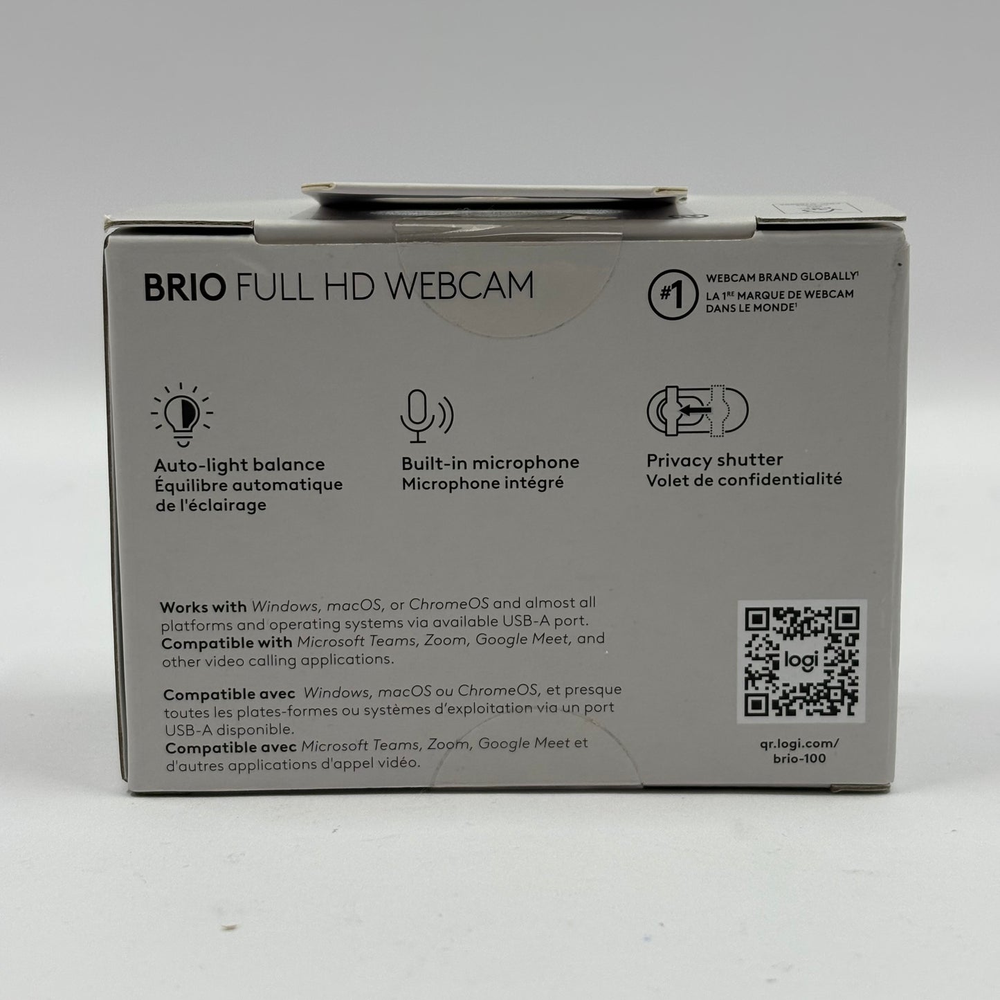 New Logitech Brio Full HD Webcam 960-001747