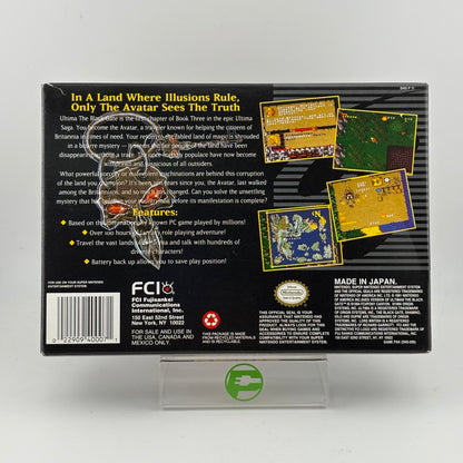 Ultima The Black Gate (Super Nintendo SNES, 1994)