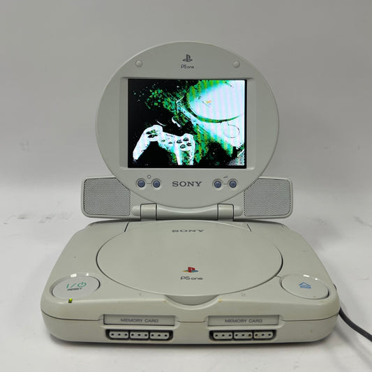 Sony PlayStation 1 PSOne Gray Console Gaming System SCPH-101