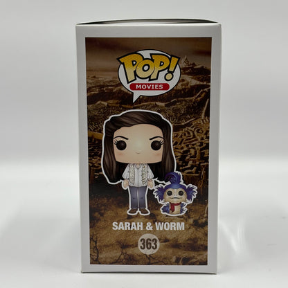New Funko Pop Jim Hensons Labyrinth Sarah & Worm #363