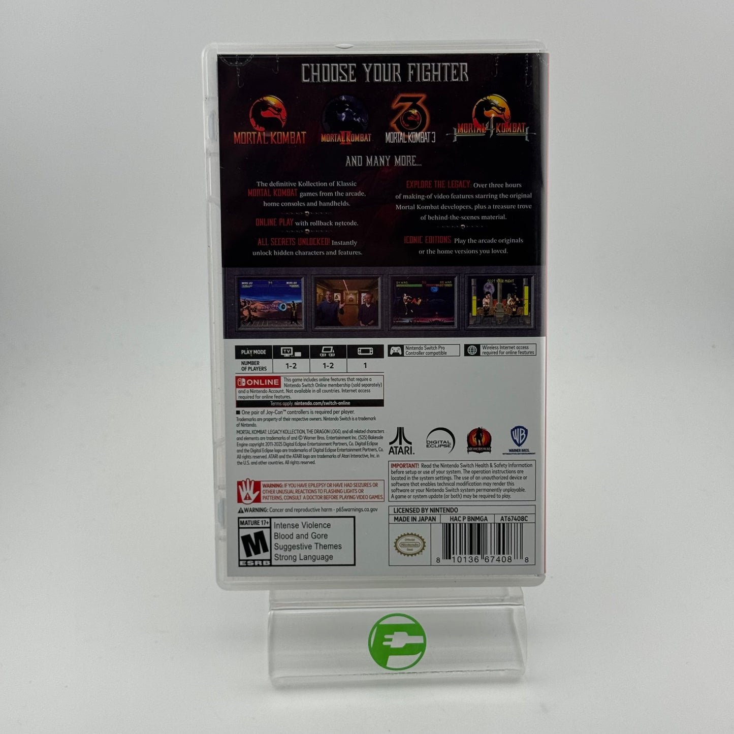 Mortal Kombat: Legacy Kollection (Nintendo Switch, 2025)