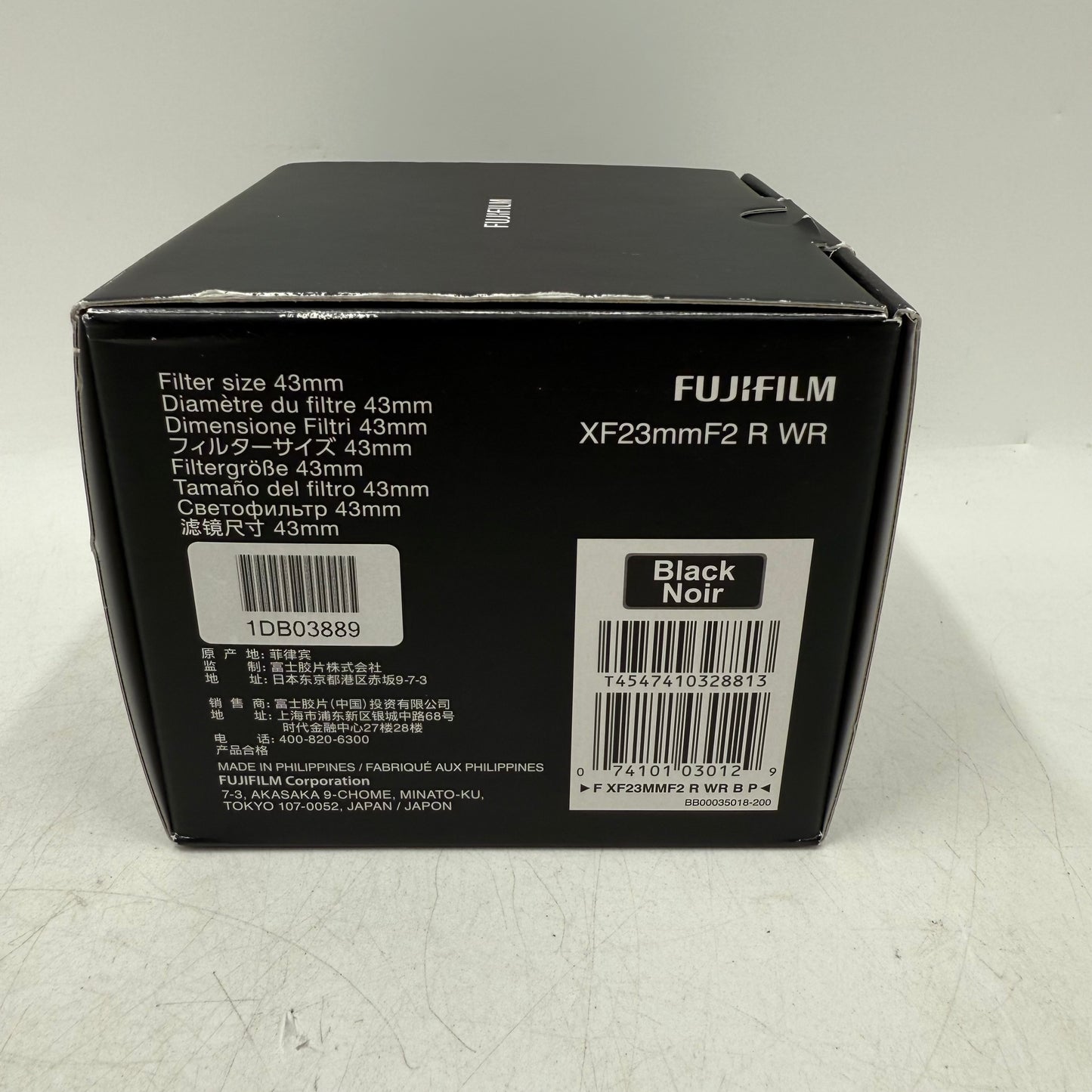 Fujinon Super EBC XF 23mm f/2.0 R WR Camera Lens For Fujifilm X-Mount