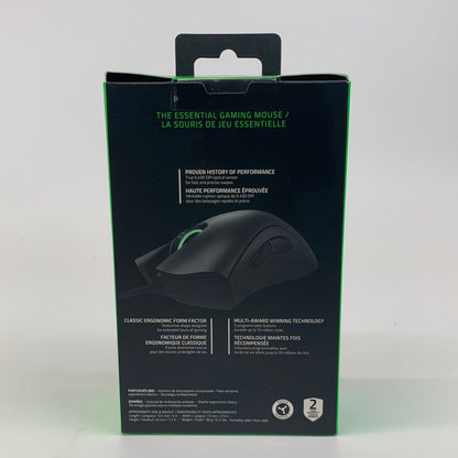 New Razer Deathadder Essential Wired Gaming Mouse RZ01-03850100-R3U1