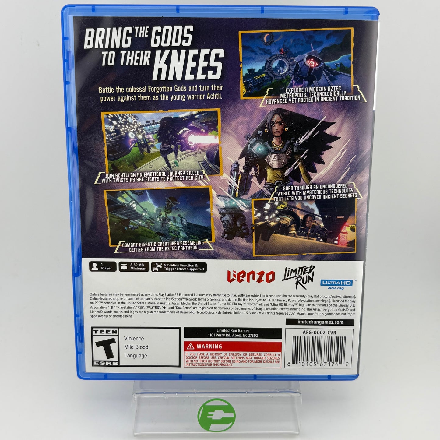 Aztech Forgotten Gods (Sony PlayStation 5 PS5, 2022)