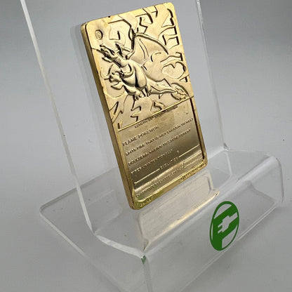 Pokemon Charizard [Gold Plated] #6 Burger King Promo Card