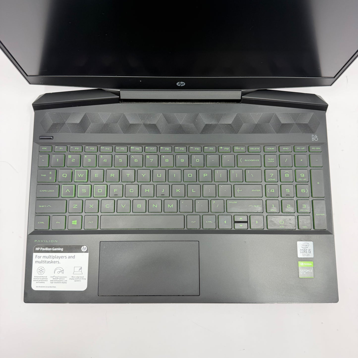 HP Pavilion Gaming 15-DK1035NR 15.6" i5-10300H 2.5GHz 8GB RAM 256GB SSD GTX 1050