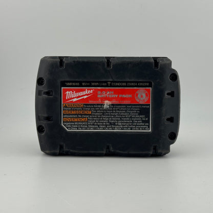 Milwaukee 2.0Ah Battery Pack 18V Battery Pack