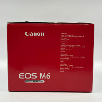 Canon EOS M6 24MP Mirrorless Camera