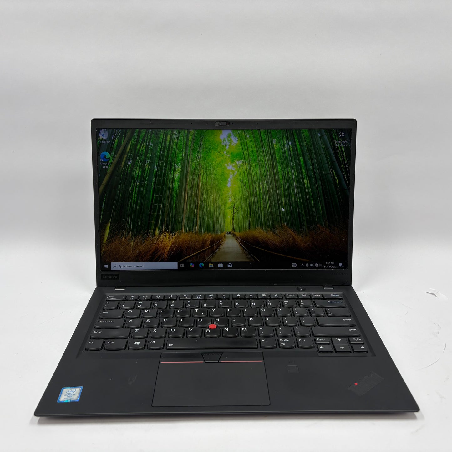 Lenovo ThinkPad X1  Carbon 14" i7-8650U 2.1GHz 16GB RAM 256GB SSD