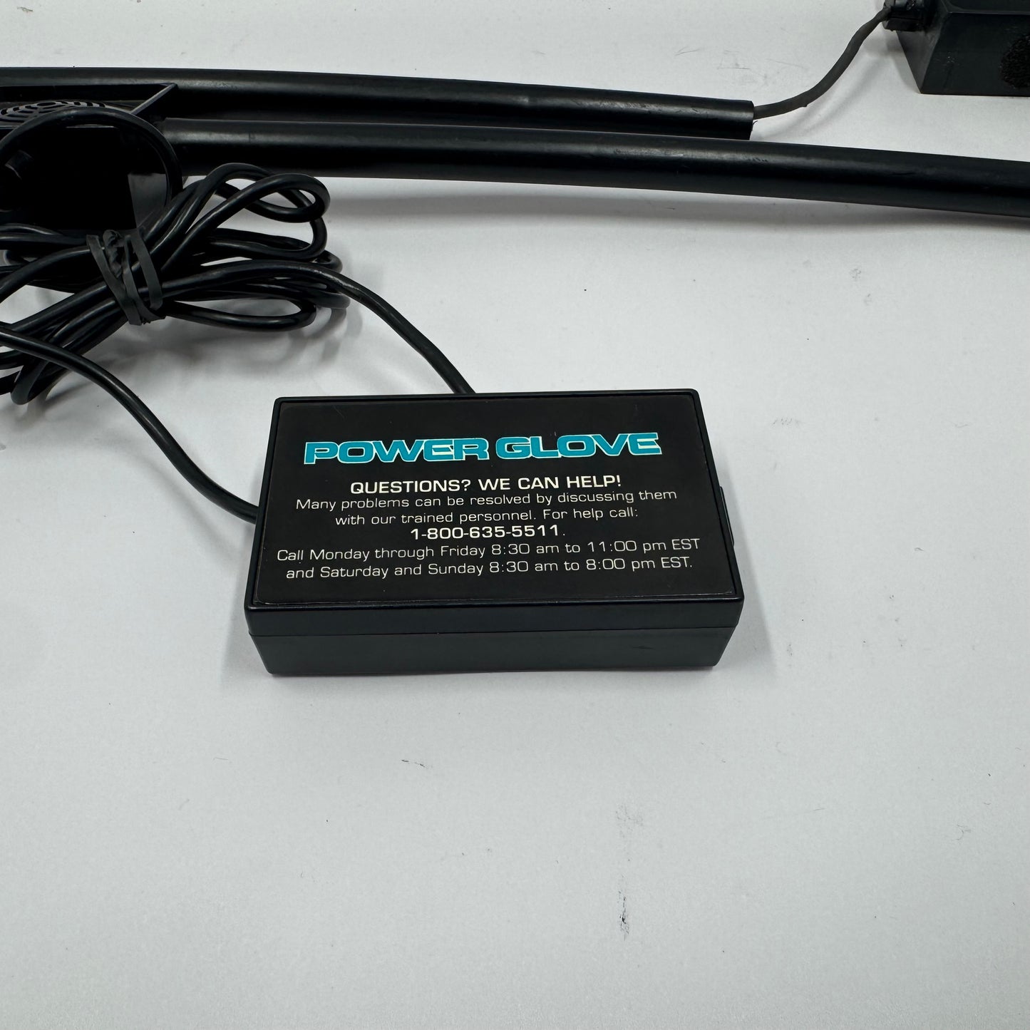 Mattel Electronics Power Glove Gray Controller For NES With Sensors