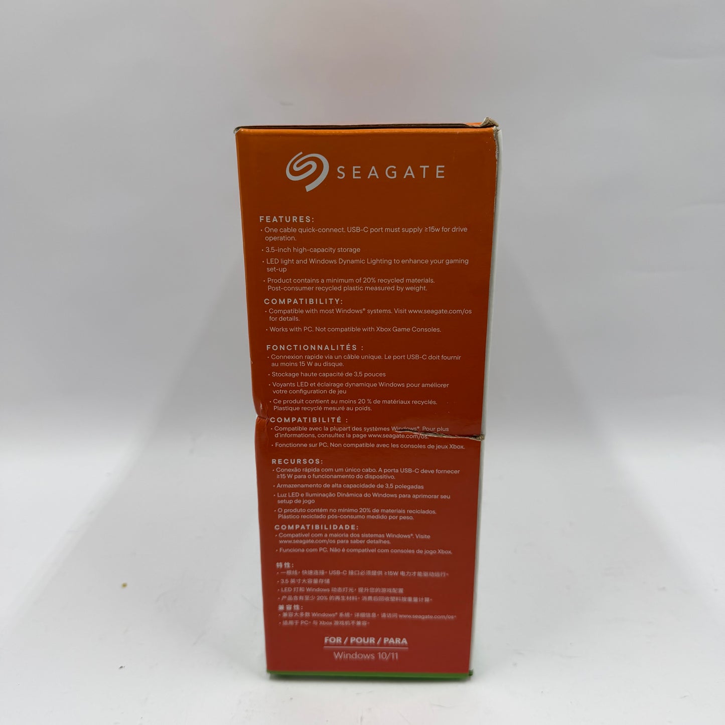 New Seagate Firecuda X 8TB HDD