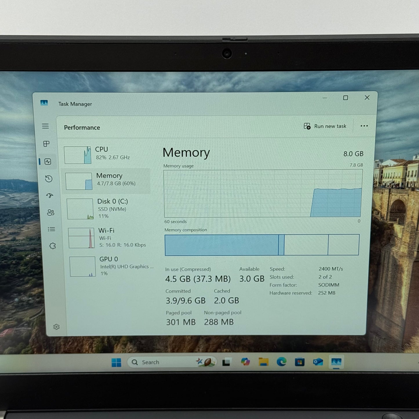 Lenovo t490s 14" i5-8365U 1.6GHz 8GB RAM 256GB SSD