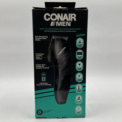 New Conair Men HC355RW Cord/Cordless Haircut Kit