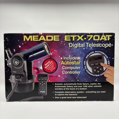 Meade ETX-70AT Refracting Telescope With AutoStar