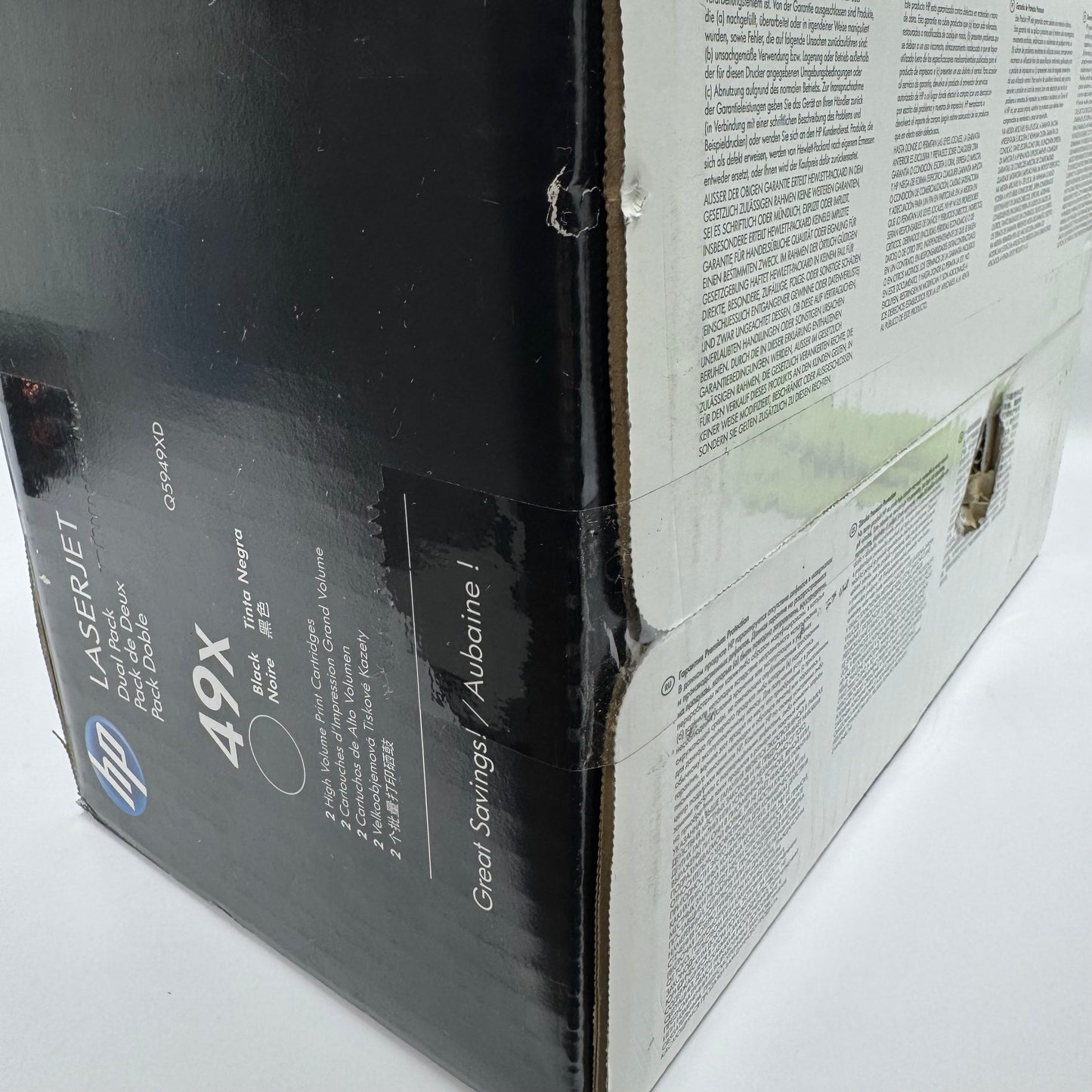 New HP 49X Q5949XD Black Toner Cartridge