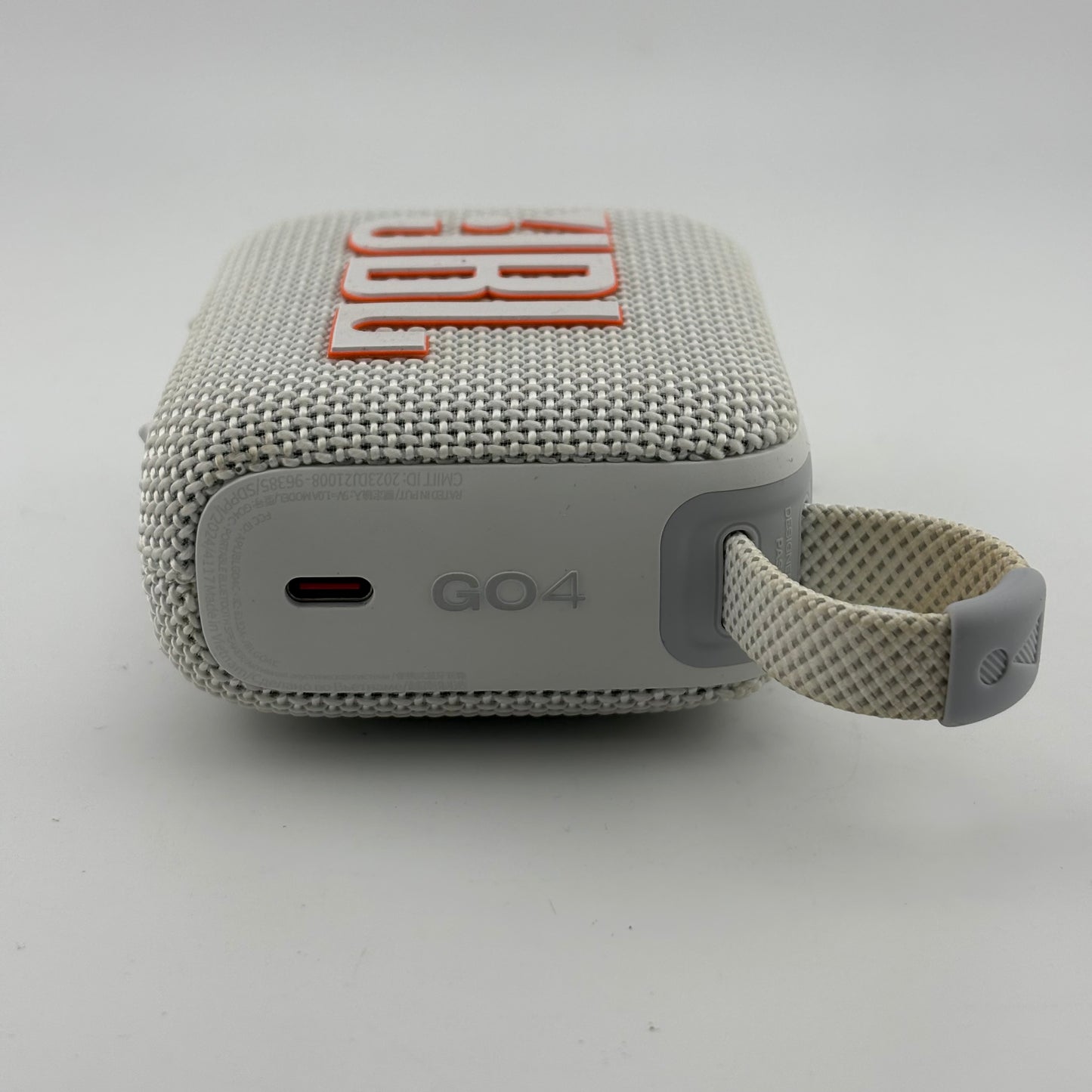JBL Go 4 Portable Waterproof Bluetooth Speaker White