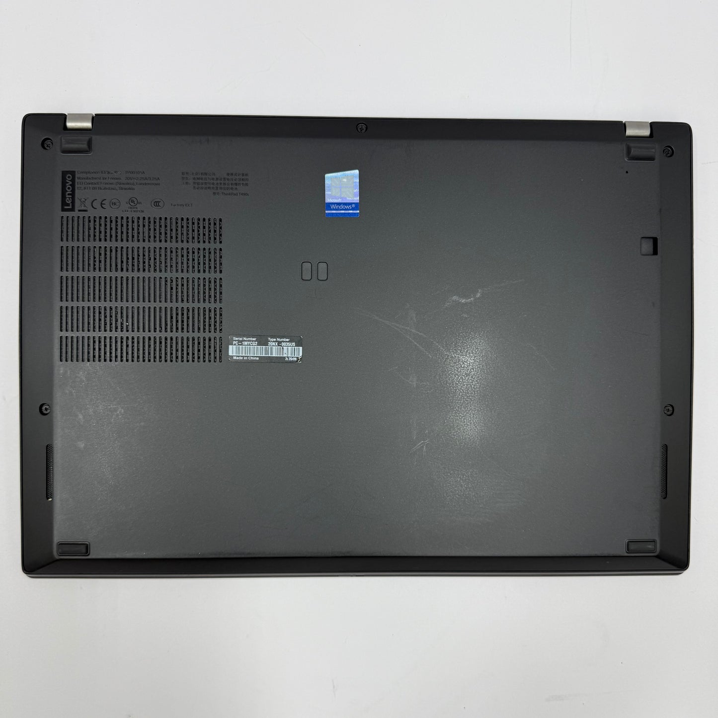 Lenovo t490s 14" i5-8365U 1.6GHz 8GB RAM 256GB SSD