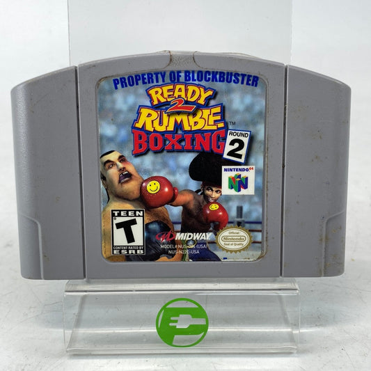 Ready 2 Rumble Boxing Round 2 (Nintendo 64 N64, 2000) Cartridge Only