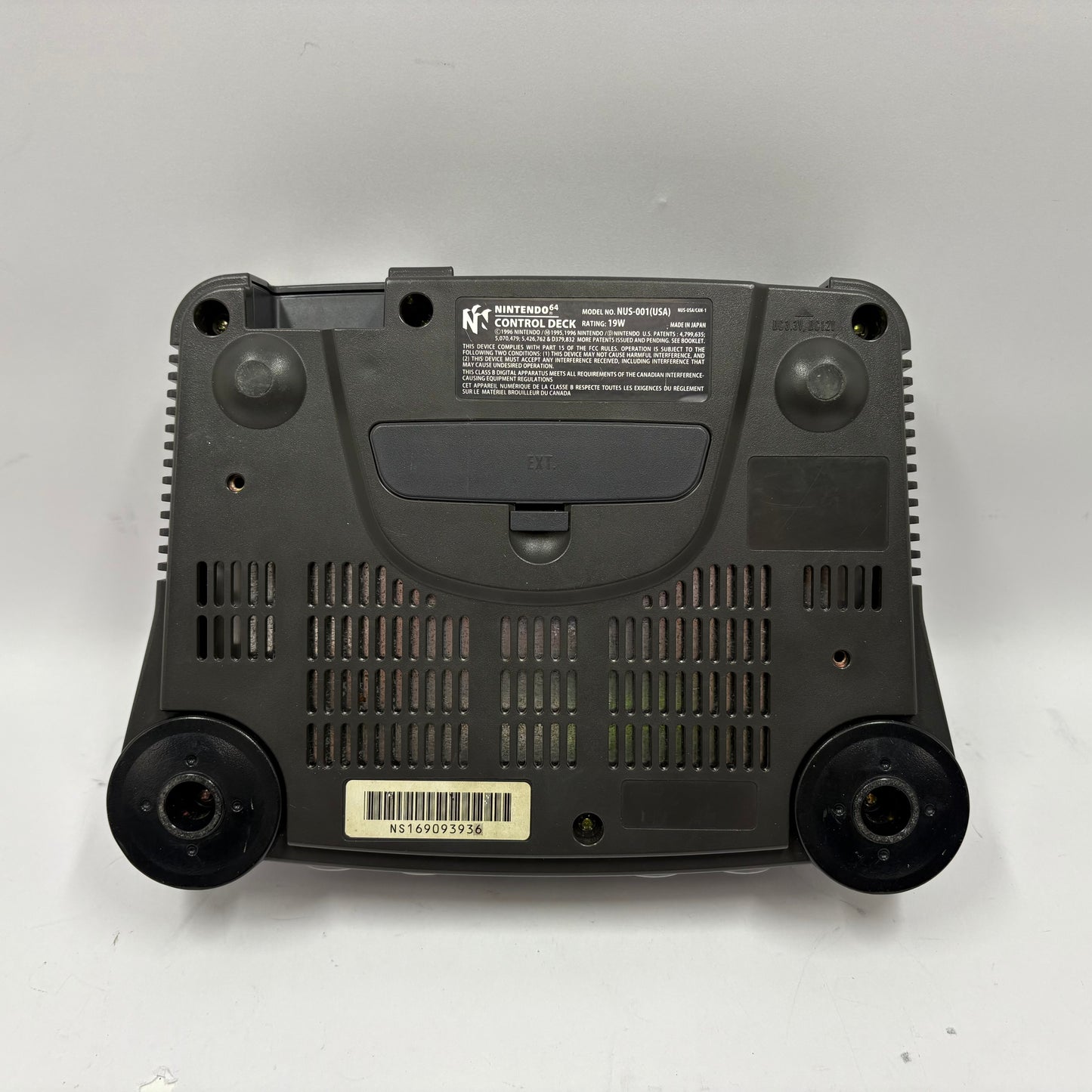 Nintendo 64 N64 Video Game Console NUS-001 Gray