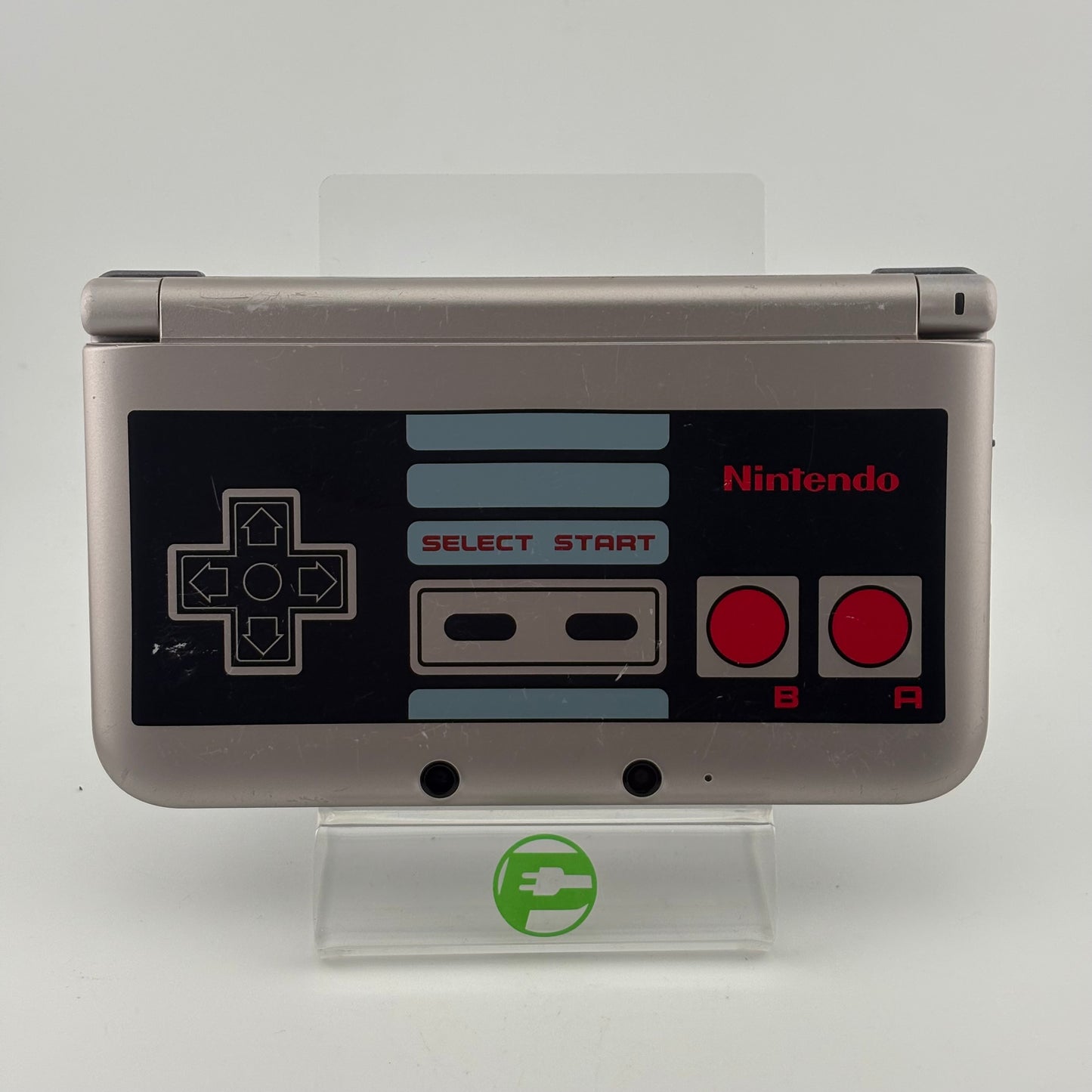Nintendo 3DS XL NES Edition Handheld Game Console Only SPR-001 Gray No Stylus
