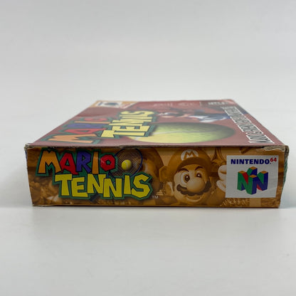 Mario Tennis (Nintendo 64, 2000) with Manual and Box