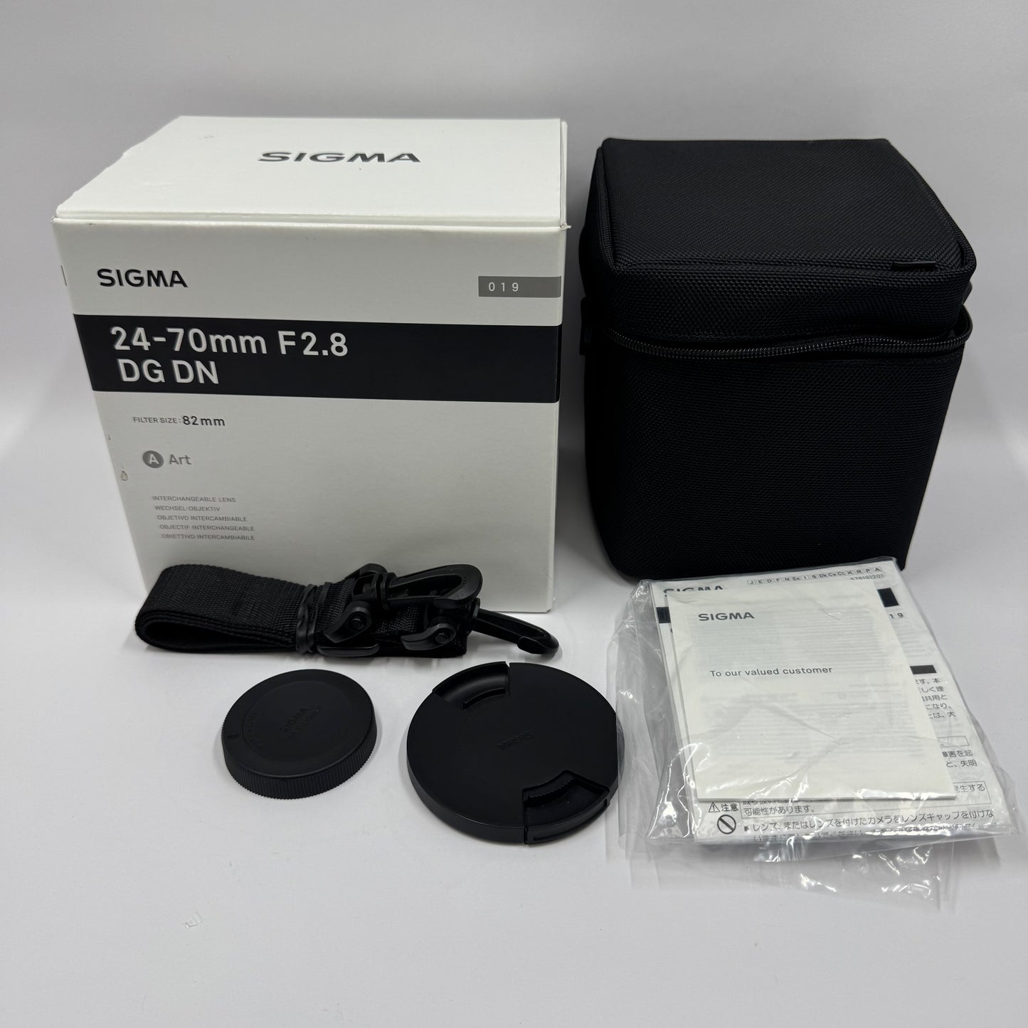 Sigma Art Lens 24-70mm f/2.8 DG DN For Sony E-Mount Auto & Manual Lens