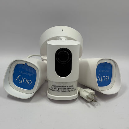New Eufy 1080p Floodlight Camera White T8420