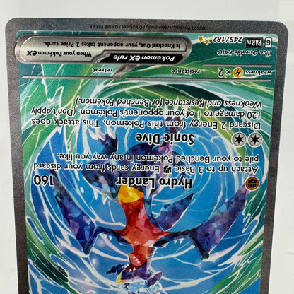 Pokémon TCG Paradox Rift 	Garchomp ex #245 Holo English NM