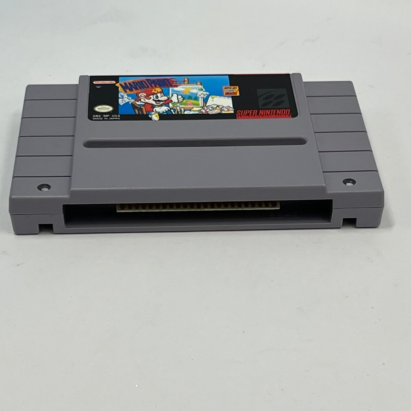 Mario Paint (Super Nintendo SNES, 1992) with SNES Mouse