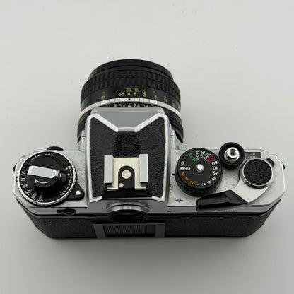 Nikon FE 35MM Film Camera Nikkor 50mm 1:1.8