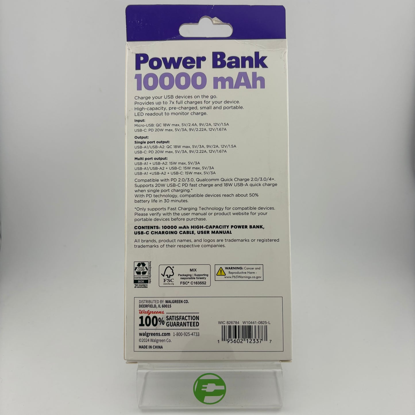 New Infinitive Power Bank 10000 mAh