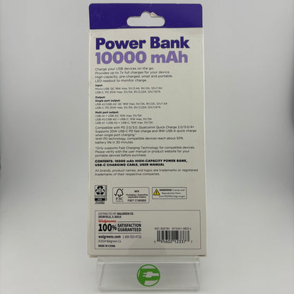 New Infinitive Power Bank 10000 mAh