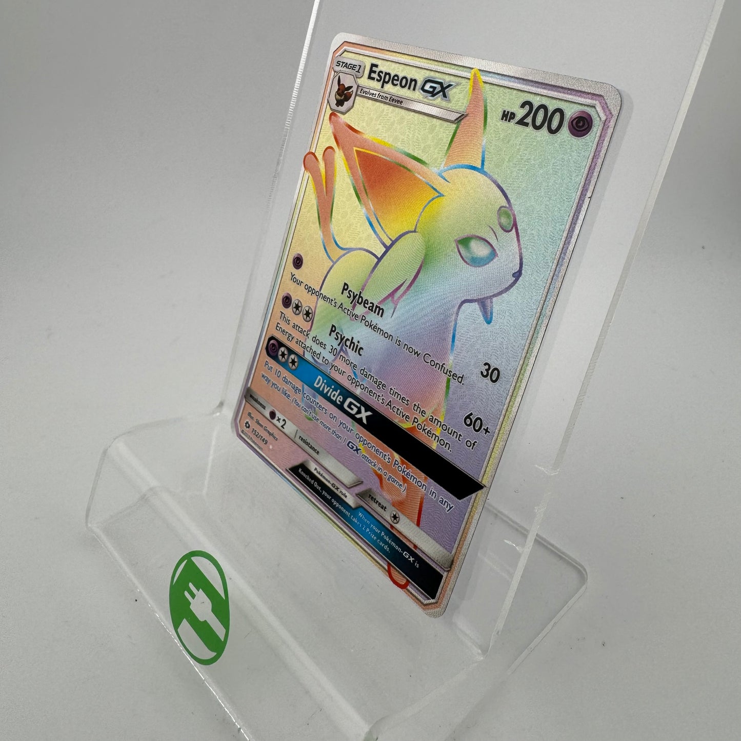 Pokémon TCG Sun & Moon Espeon GX #152 Holo English NM