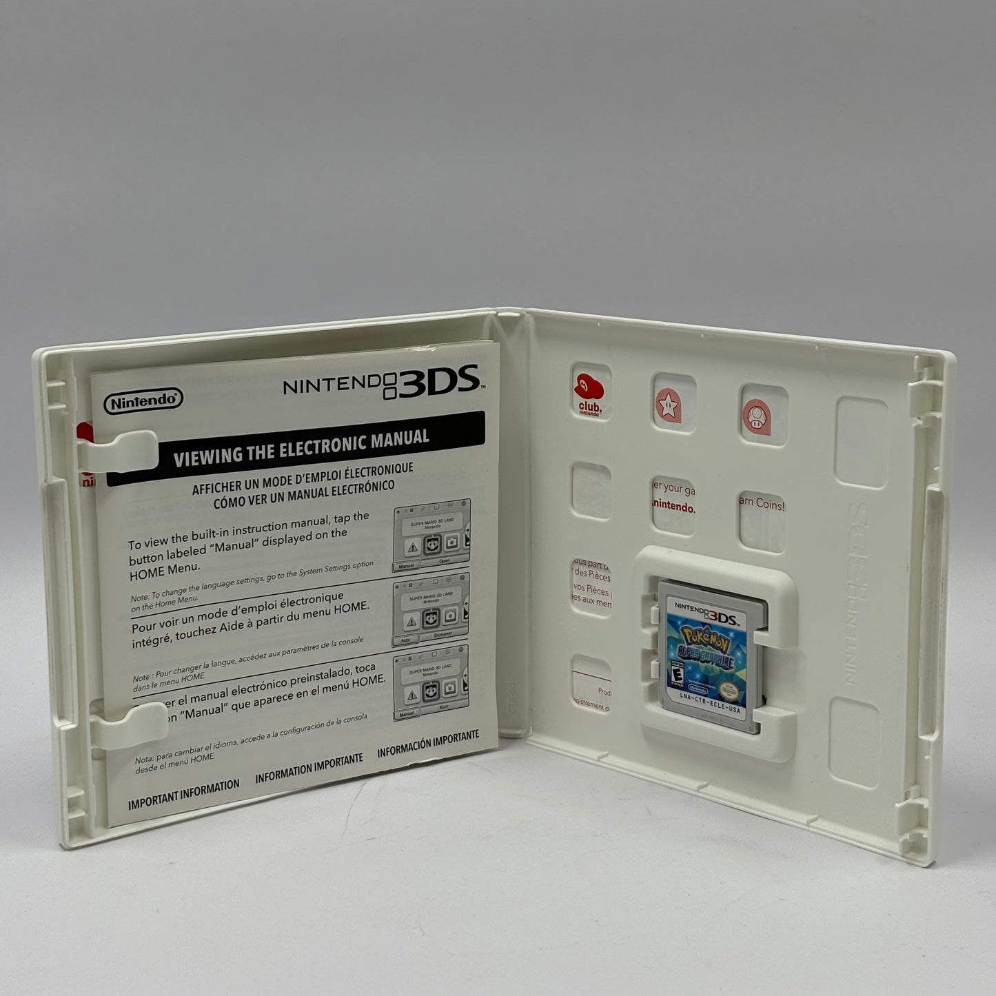 Pokemon Alpha Sapphire (Nintendo 3DS, 2014)