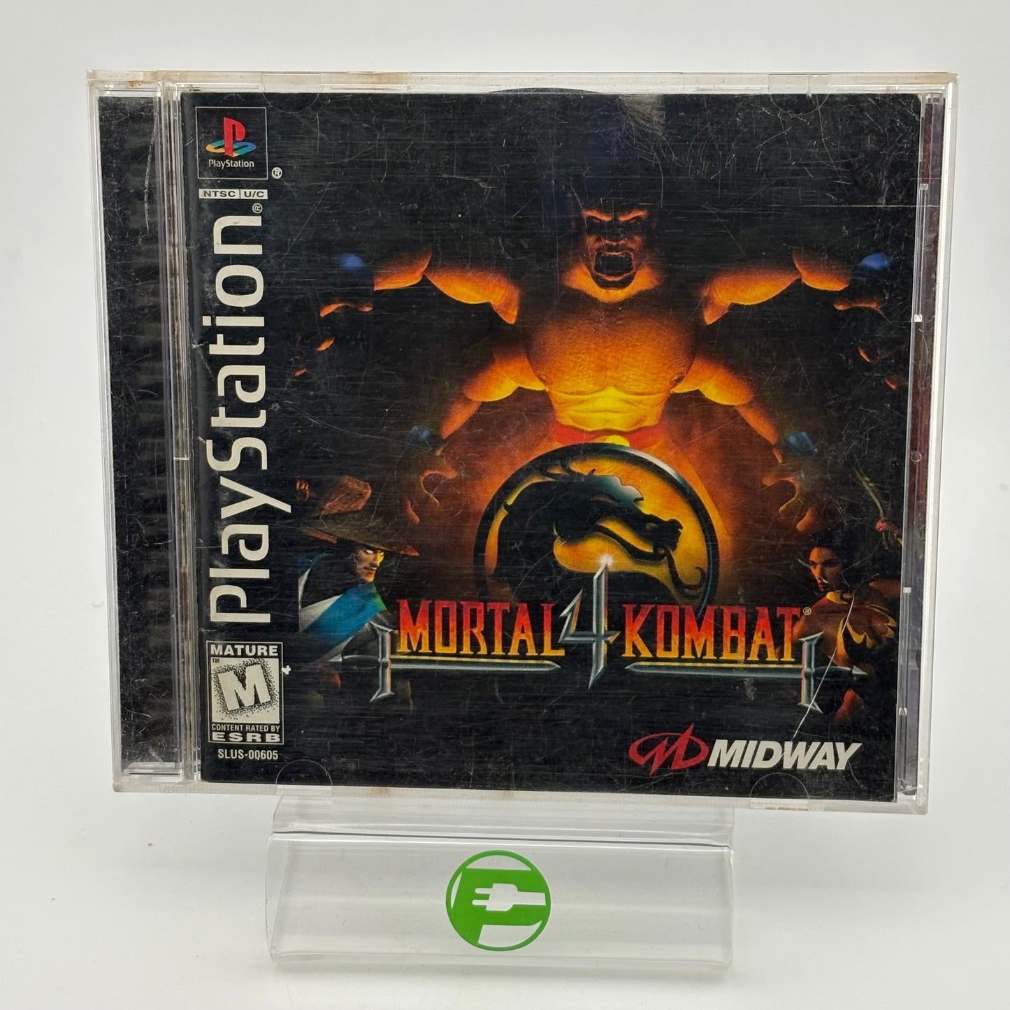 Mortal Kombat 4 (Sony PlayStation 1 PS1, 1998)
