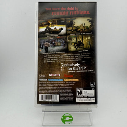 Dead to Rights Reckoning (Sony PlayStation Portable PSP, 2005)