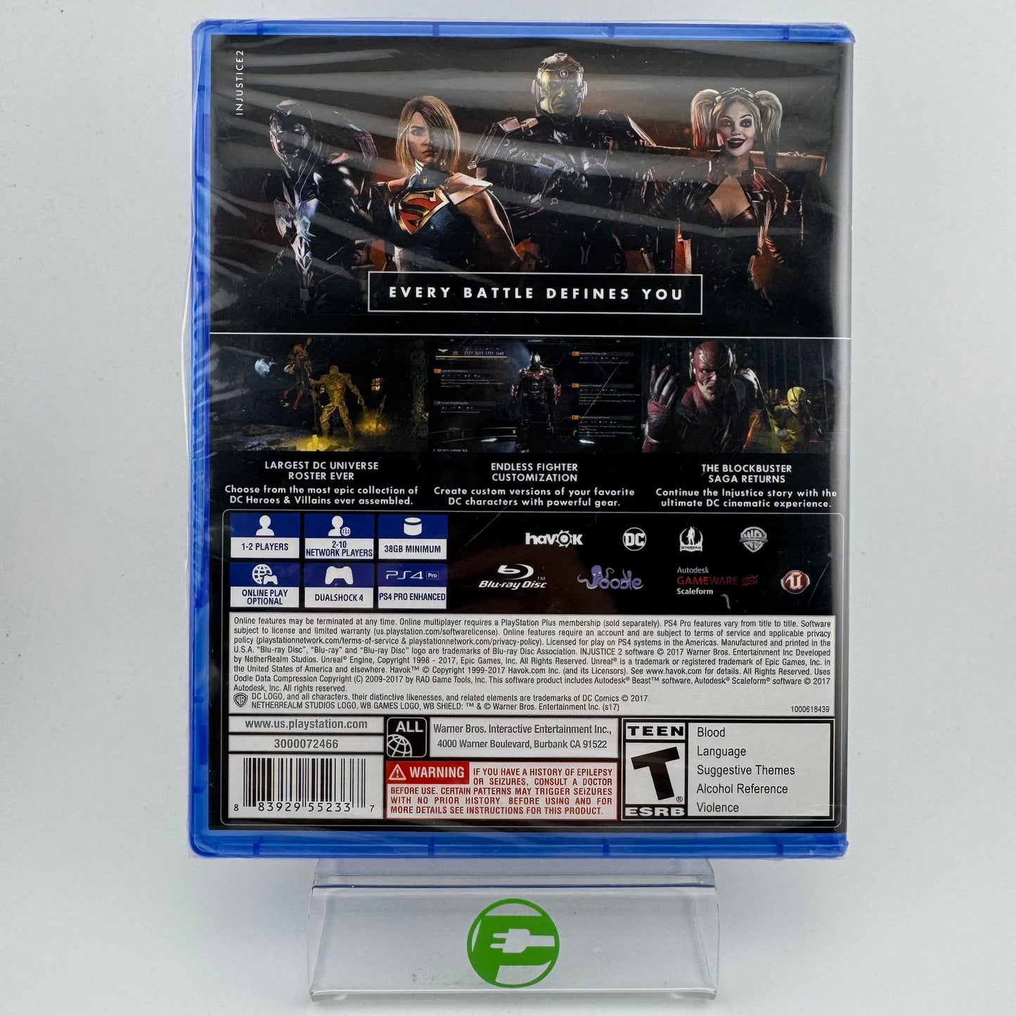 New Injustice 2 (Sony PlayStation 4 PS4, 2017)