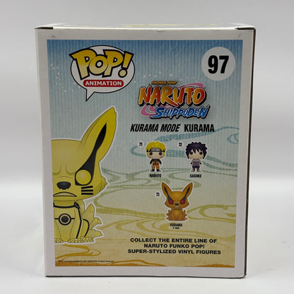 New Funko Pop Naruto Shippuden 6 inch Kurama Mode #97 Gamestop Exclusive 