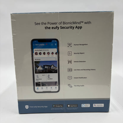 New eufy eufyCam 3 Wireless Security Camera S330 4K Solar Powered