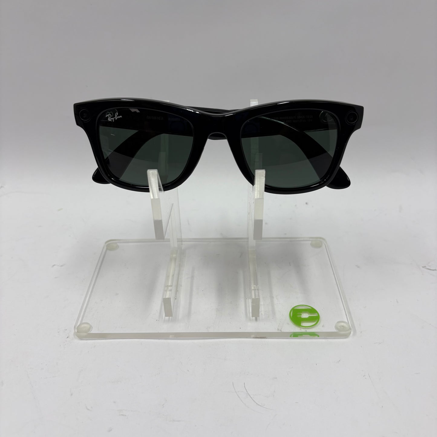 Ray-Ban Meta Wayfarer Gen 1 Shiny Black Polarized RW4006 60171 AI Smart Glasses