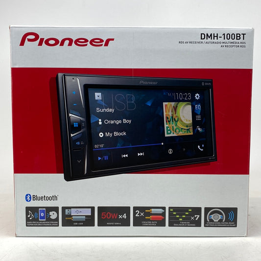 New Pioneer RDS AV Receiver DMH-100BT