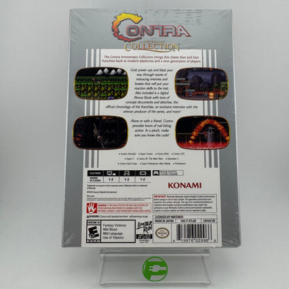 New Contra Anniversary Collection [Classic Edition] (Nintendo Switch, 2022) Wata
