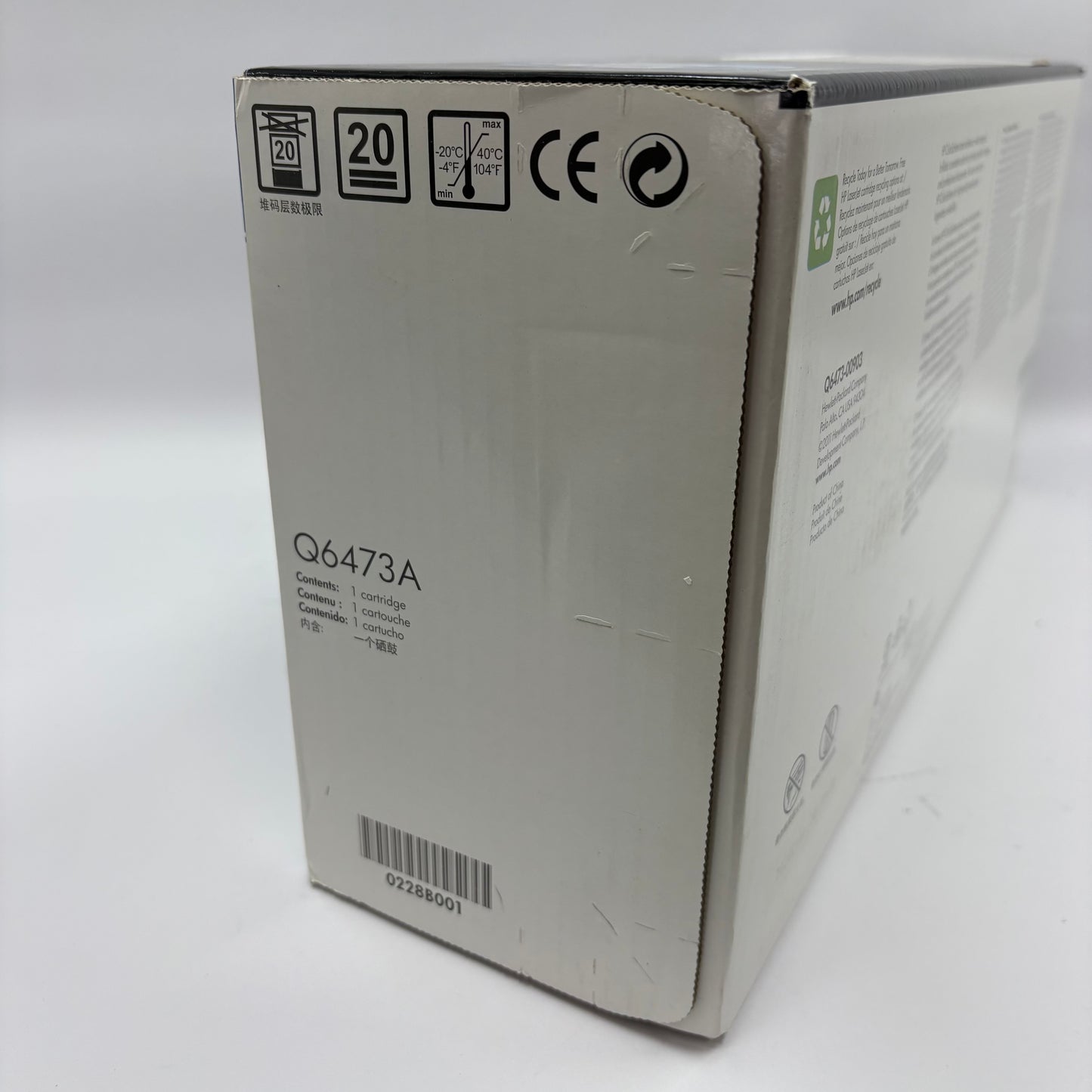 New HP 502A Q473A Magenta Toner Cartridge