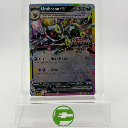 Pokémon TCG Prismatic Evolution Umbreon ex [Stamped] 060/131 English
