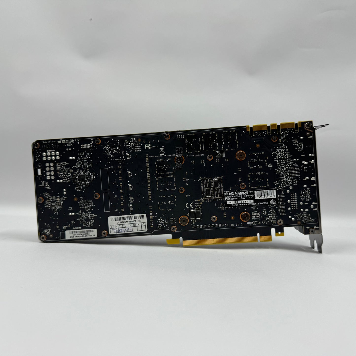 EVGA GeForce GTX 1080 SC 8GB GDDR5X Graphics Card 08G-P4-5180-KR