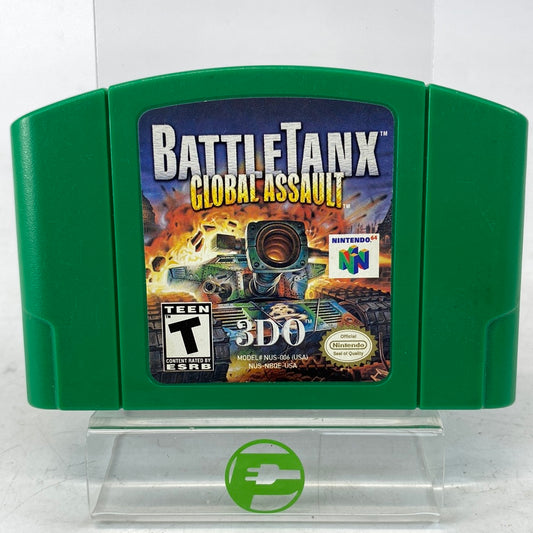 Battletanx Global Assault (Nintendo 64 N64, 1999) Cartridge Only